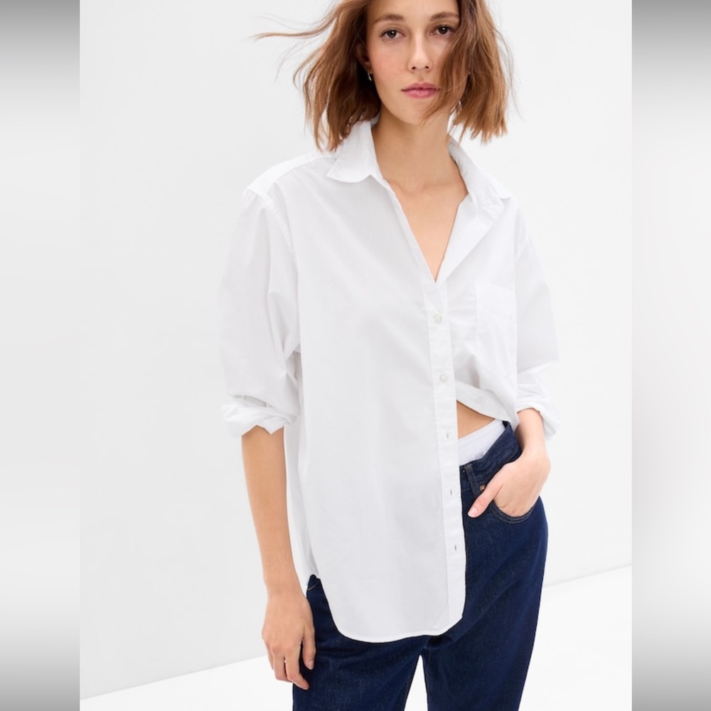 Gap 100% Organic Cotton Big Shirt